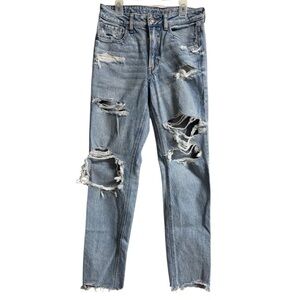 American Eagle Outfitters‎ Light Blue Distressed Jeans